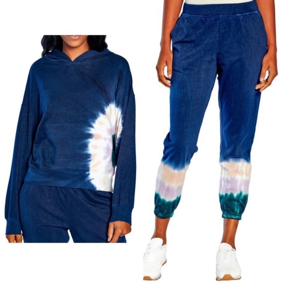 {WildFox} Hadley Tie Dye Women’s Sweatshirt/Hoodie NWT XS (Joggers available) - Picture 3 of 14